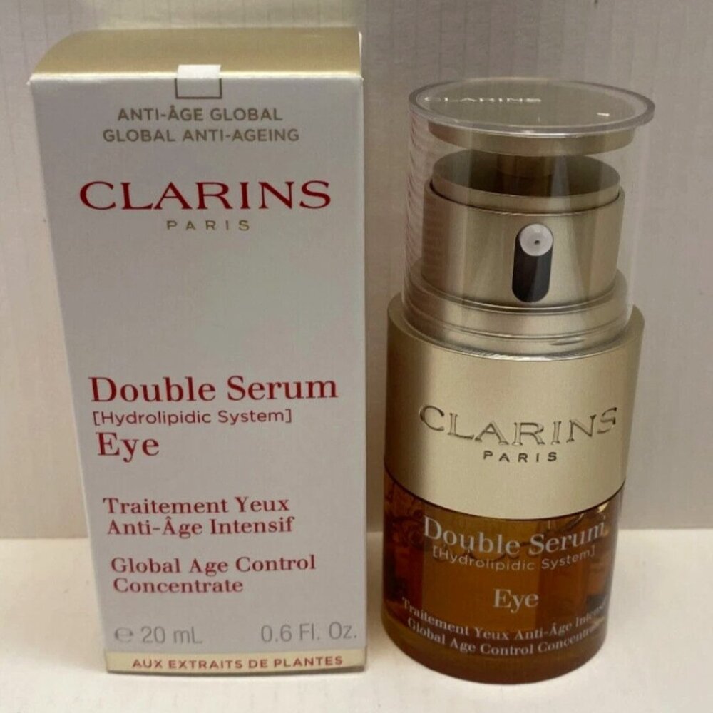 Clarins Double Serum Eye Global Age Control 20ml / 0.6oz NIB